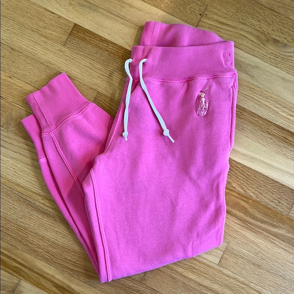 Ralph Lauren Polo Pink Pony - Jogger Fleece Sweats